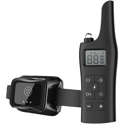 Hundetrainingshalsband mit 800 m Fernbedienung, rghs wiederaufladbares Hundebellhalsband IP67 Image