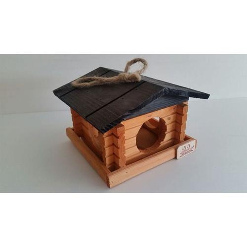 Vogelhaus Sweden Style FSC-zertifiziert Holz-Vogelhäuschen 31,5 x 28,5 x 19 cm