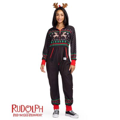 Women's Fair Isle Rudolph Jumpsuit