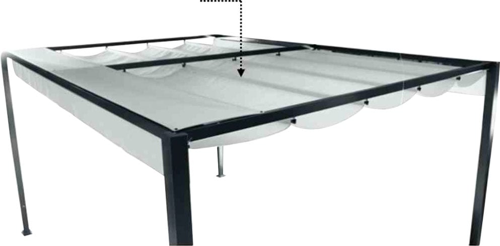 Pavillon-Ersatzdach SIENA GARDEN, grau, Pavillondächer, für Pavillon »Sky« 300x400 cm