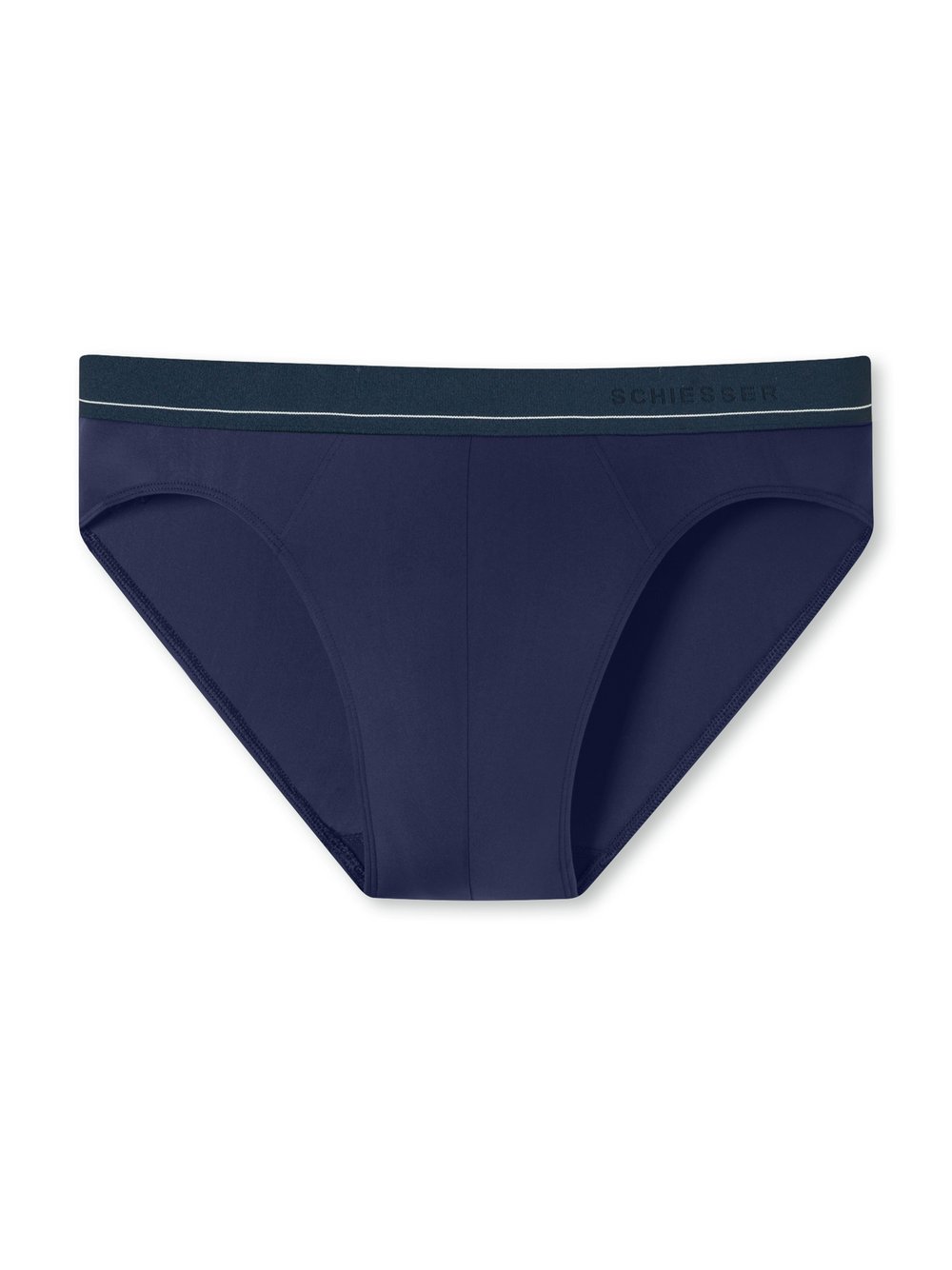 Schiesser Slip Herren blau, M Image