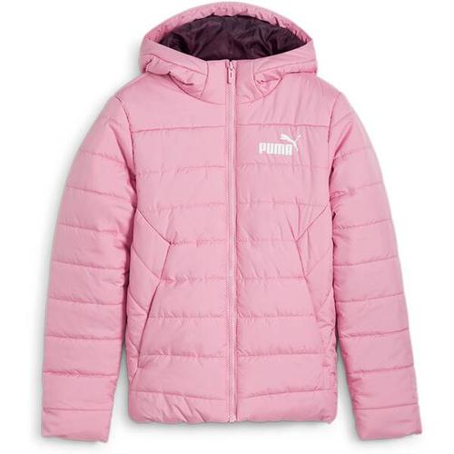 PUMA Kinder Blazer ESS Hooded Padded Jacket, Größe 140 in Pink