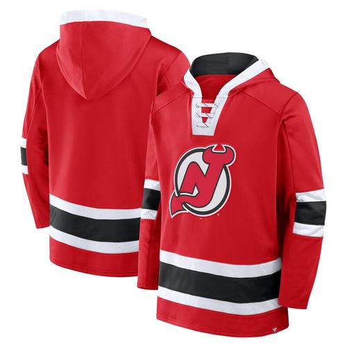 New Jersey Devils Geschnürt Hockey Hoodie - Herren