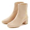 Stiefelette LASCANA, Damen, Gr. 42, beige, Obermaterial: 100% Textilmaterial. Futter: 100% Lederimitat. Decksohle: 100% Lederimitat. Laufsohle: 100% Synthetik, unifarben, bestickt, feminin, Schuhe, mit floralem Muster, Stiefel, Boots VEGAN