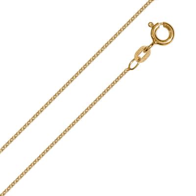 Goldkette ONE ELEMENT "Halskette aus 585 Gelbgold Ø 1,1 mm" Gr. 36, gold, Halsketten, Damen, 36, Gelbgold 585, Damen Gol