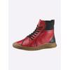 Stiefelette GEMINI, Damen, Gr. 40, rot, Glattleder, modisch, Schuhe