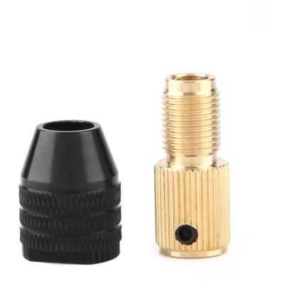 Memkey - Mini-Selbstspannfutter, Mini-Elektrobohrfutter, Spannkapazität 0,3–3,4 mm (2 mm Loch), Image