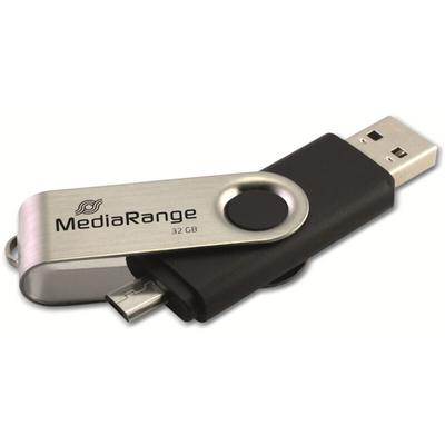 Mediarange - USB-Stick MR932-2, usb 2.0 und Micro, 32 gb