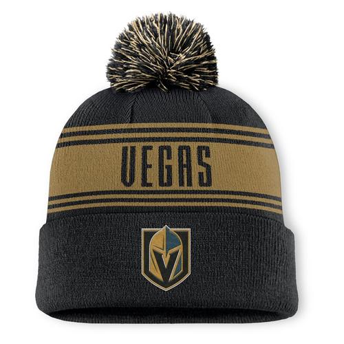 Vegas Golden Knights Beanie Cuff mit Pom - Unisex