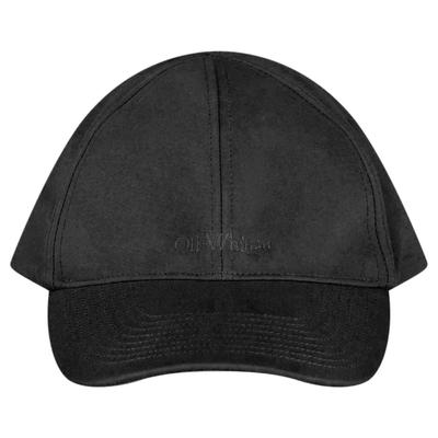 Off-White Monotone Logo Baseball Cap Schwarz Image