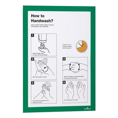 Durable Selbstklebender Inforahmen »DURAFRAME® 4882« A4 grün, 23.6x32.3 cm Image