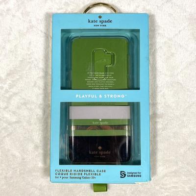Kate Spade New York Accessories | Kate Spade Hardshell Case For Samsung Galaxy S9 Plus Avocado Green Stocking Gift | Color: Black/Green | Size: Os
