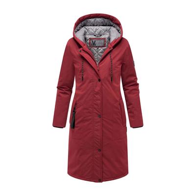 Winterjacke MARIKOO "Ledalaa", Damen, Gr. S, rot (bordeaux), Obermaterial: 55% Polyester, 45% Nylon; Innenmaterial: 100% Polyester;Futter&Wattierung: 100% Polyester, Jacken, mit großer Kapuze Image