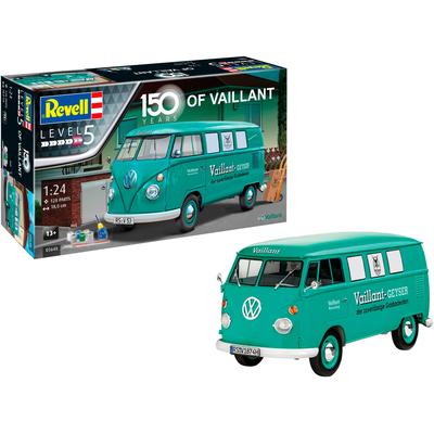 Modellbausatz REVELL "Geschenkset VW T1 Bus 150 Jahre Vaillant" Modellbausätze bunt Kinder Made in Europe