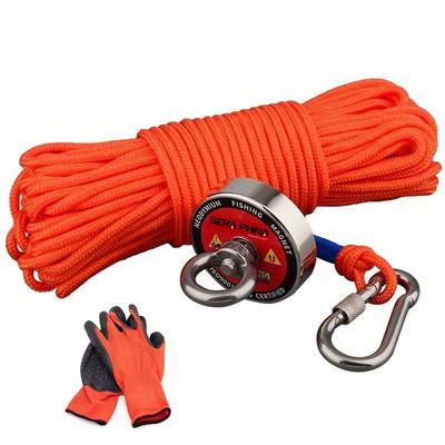 TEMU Kit 10m And Gloves, -duty Metal Retrieval And Underwater Set, Iron