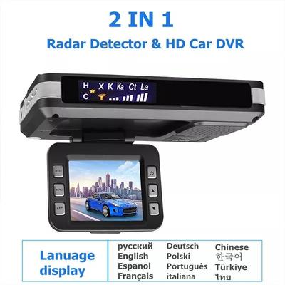 TEMU 2 In 1 Vehicle Camera Dash Cam Camera, Voice Prompted Radar Detector, 1080p Night Recorder