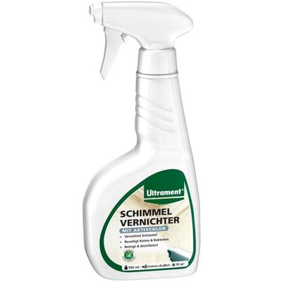 Schimmel Vernichter mit Aktivchlor, 500ml - Ultrament