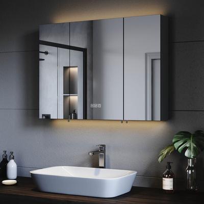 SONNI Spiegelschrank Bad mit Beleuchtung und Steckdose LED Spiegelschrank mit Touch-Schalter, 3 Image