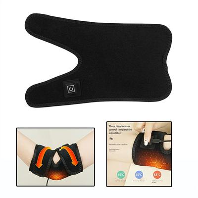 USB Electric Heating Elbow Pad Magnetic Therapy Pain Relief Arthritis Support Protective Pad Self-heating Arm Sleeve Elbow Brace