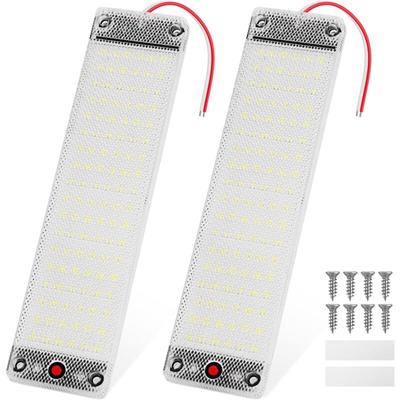 Gotrays - 108 LED-Innenleuchten, 12 v – 85 v, 12 w, Lichtlampe mit Ein-/Ausschalter für Auto, lkw, Image