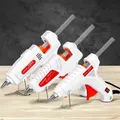 Pistolet à colle thermofusible 100W, Mini pistolets industriels ménagers, outil de réparation électrique à température de chaleur, utiliser des bâtons de colle de 11mm