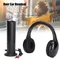 Casque sans fil 5 en 1, HiFi, Deep Bass, Radio FM, Casque supra-auriculaire avec surveillance pour PC, Appareil audio TV, Casque audio
