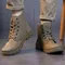 Bottes en toile à coupe haute pour hommes, chaussures pour hommes, chaussures pour hommes,