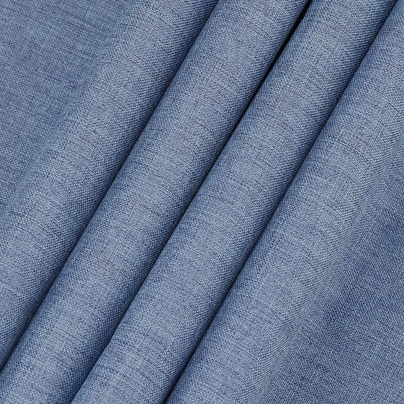 Tissu de reliure de livre bleu marin, 39.4x16.9 pouces, Surface en tissu avec support en papier, tissu de protection pour livre de bricolage