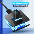 Interruttore di alimentazione per computer desktop da 1,8 m con luci a LED Scheda madre del PC Cavo di prolunga per pulsante di accensione/spegnimento di avvio esterno per la casa