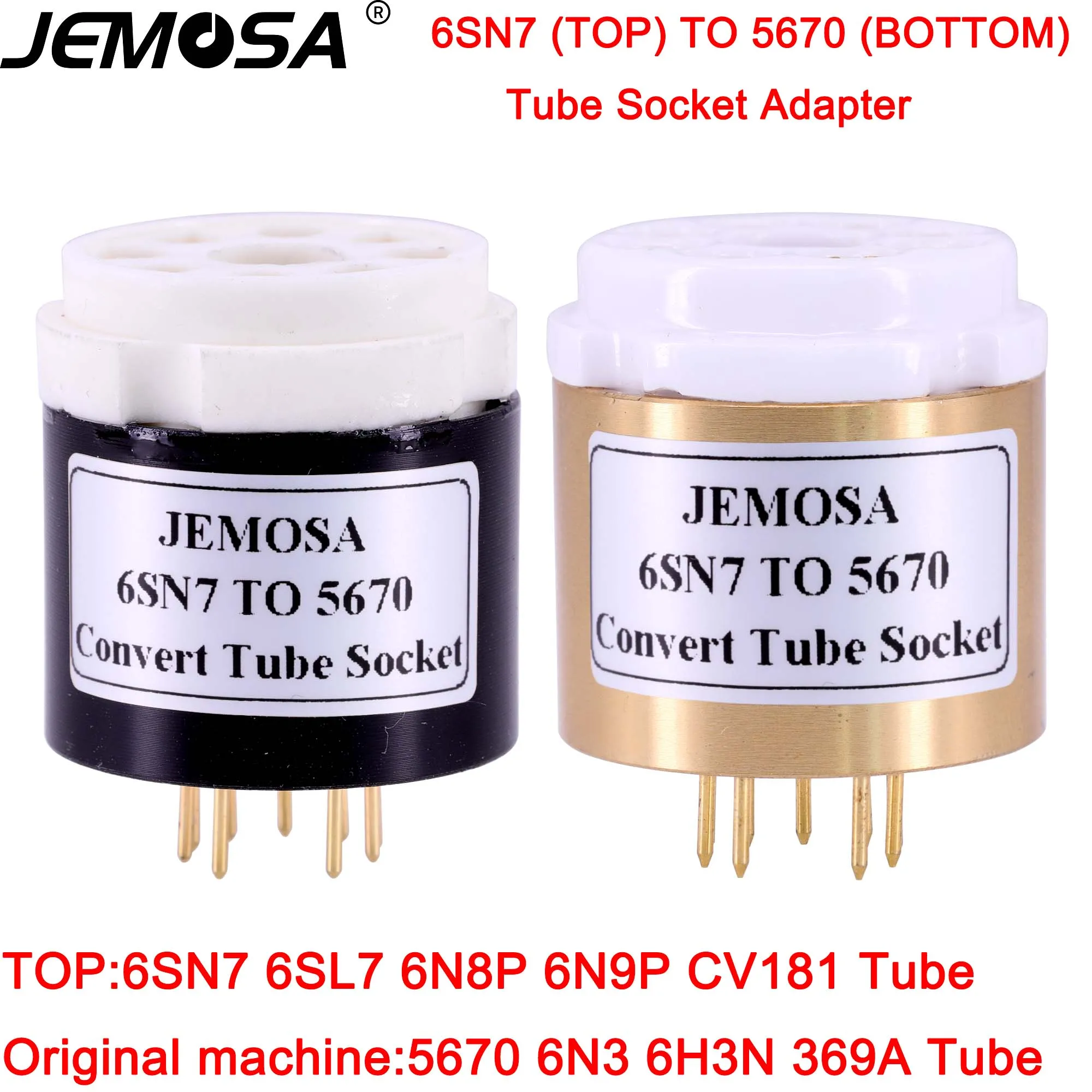 1PC 6 sn7 6 sl7 ECC32 ECC33 6 n8p 6 n9p a 5670 6 n3 6 h3n 369A amplificatore per tubo a vuoto Audio fai da te converti adattatore per presa
