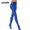 Moda donna lucido collant balletto danza Yoga Leggings pantaloni allenamento Fitness allenamento