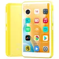 Lettore MP3 Android 9.0 da 80 GB (16 GB+64 GB) con Bluetooth e WiFi, 4,0 pollici con altoparlanti, radio FM, eBook, capacità fino a 512 GB