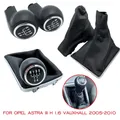 Per OPEL ASTRA III H 1.6 VAUXHALL 2005 - 2010 5/6 Velocità Pomello Del Cambio Handebol Leva Bastone Ghetta Boot Freno A Mano copertura caso