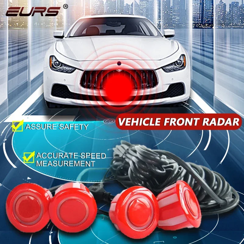 Kit sensore di parcheggio anteriore per Auto professionale il Volume di allarme del cicalino del sistema di assistente del veicolo Parktronic automatico può essere regolato universale