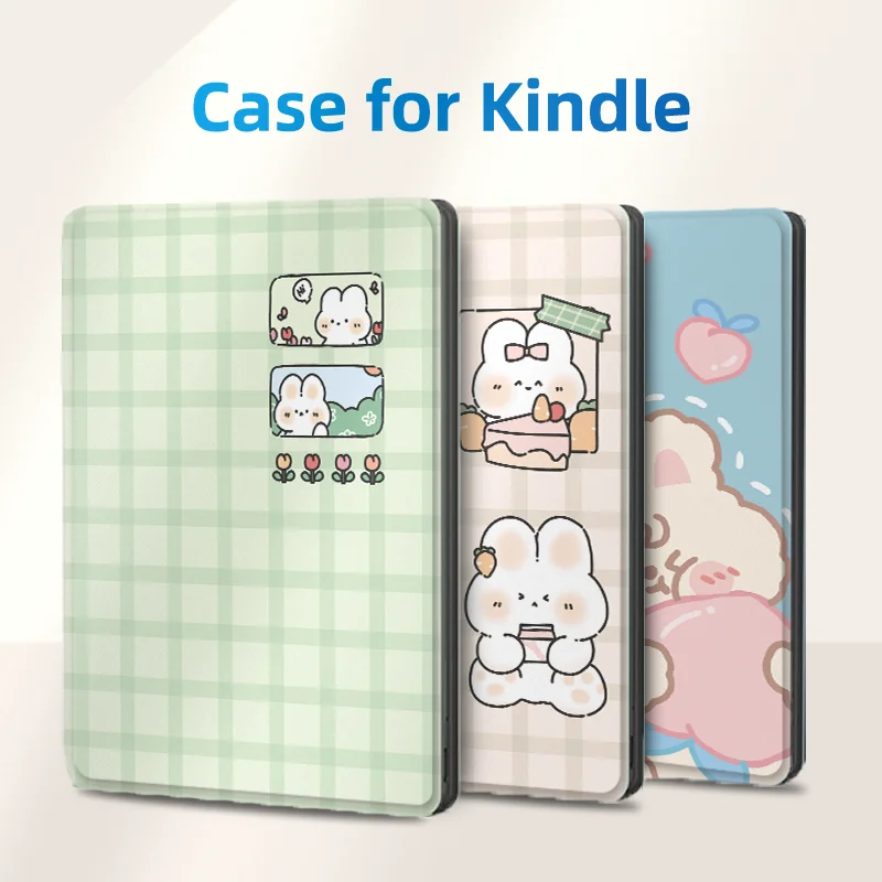 Twosheep Kindle Schutzhülle, passend für Kindle Paperwhite 12. Generation 7 Zoll und Kindle 11. Generation, mit Flip-Entriegelungshülle Image