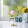 Kristall Ball Metall Basis Globus Form Gold Globe Mode Crystand Stand Dekorative Feste Achat Ball