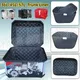 Fodera per bagagliaio per moto con scatola quadrata universale Fodera interna per cuscino staccabile per scatola posteriore per veicolo elettrico universale 36L/45L/57L