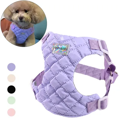 Pet Outdoor Supplies Plaid Wasserdicht Welpen Harness Hund Zubehör für Kleine Hunde Kawaii Haustiere