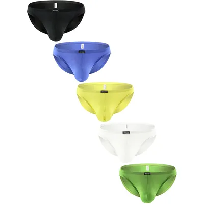 Herren Pouch Briefs Weiche Modal Ausbuchtung Unterwäsche Image
