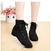 2022 neue Männer Frauen Sport Tanzen Turnschuhe Jazz Dance Schuhe Lace Up Tanzen Stiefel Blau Rot