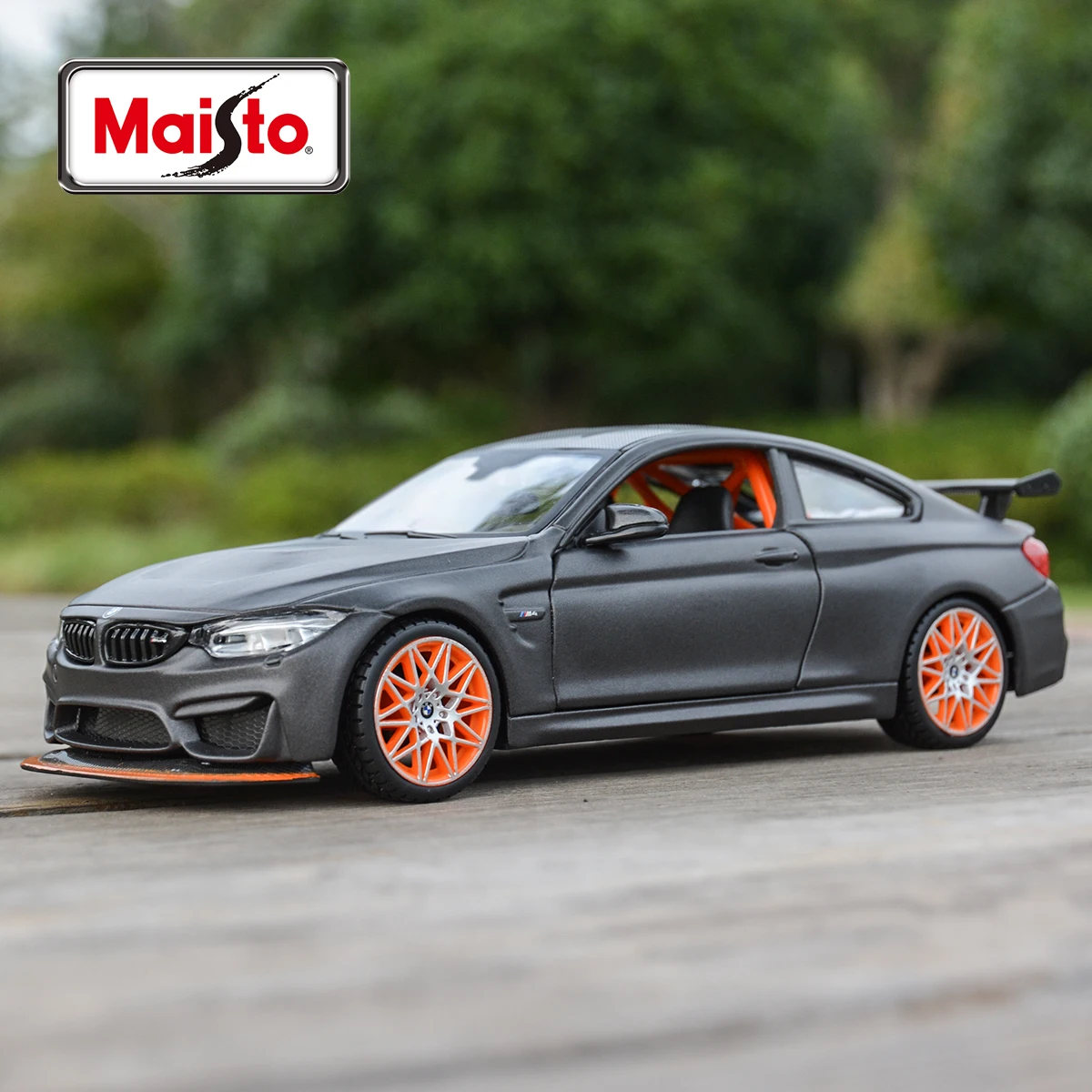 Maisto 1:24 BMW M4 GTS Sport Auto Statische Druckguss Fahrzeuge Sammeln Modell Auto Spielzeug Image