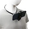 Supporto per collo indossabile a mani libere Supporto per telefono pigro Supporto universale per appendere per IPhone 15ProMax Staffa per stazione dock Samsung GoPro