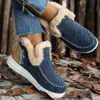 Frauen Stiefel Trend Winter Stiefel Mit Fell Warm Halten Winter Schuhe Frauen Stiefeletten Schnee Botas Mujer Casual Winter Schuhe