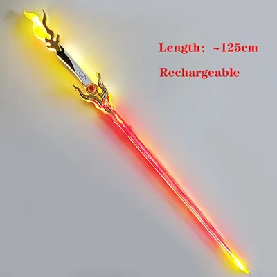 Changli Cosplay Lumineszenz Waffe Spiel Wuthering Waves Cosplay Halloween Kostüm Requisiten Image