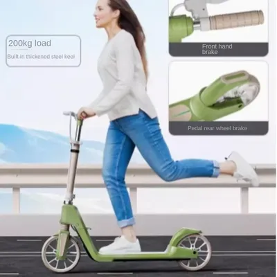 Selfree Scooter Kinder 6-12-10 Jahre alt und über große Kinder Erwachsene Mobilität zwei Räder Klapp Image