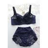 34-48B C D E F G H Plus Größe frauen Floral Bh & Kurze Set Dessous Große Größe Unterwäsche femme