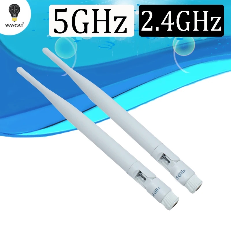 2,4 GHz 5GHz 5,8 Ghz Antenne 8dBi RP-SMA Stecker Dual Band wifi Antena luft SMA weiblichen wireless router 2,4 ghz antena 5,8 ghz Image