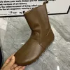 Mode Frauen Stiefel wasserdichte Schneeschuhe Leder Winter Frauen Schuhe plus Größe lässig flache