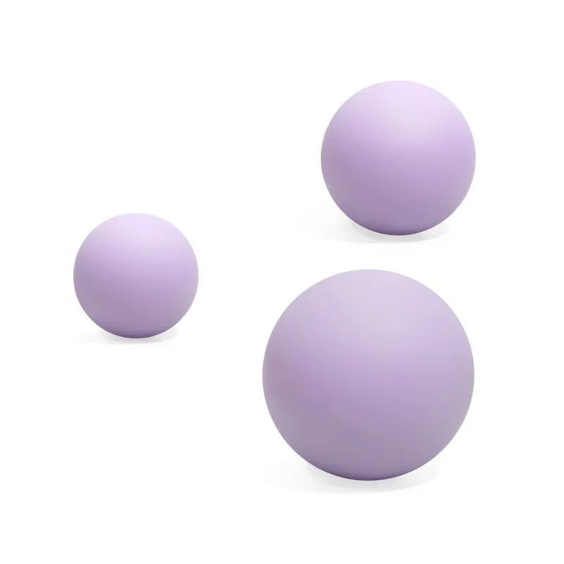 3/4/5cm Silikon Faszien ball Fitness entlasten Fitness studio Trigger punkt Massage ball Training Faszie Muskel entspannung Akupunktur ball