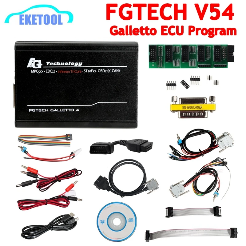 FGTECH 0475 Firmware Galletto V54 EU Online Master-Version, keine Notwendigkeit aktivieren, mehr Funktion hinzugefügt, FGTECH V54 0475-Programmierer Image